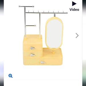 Jewelry Holder with Mirror